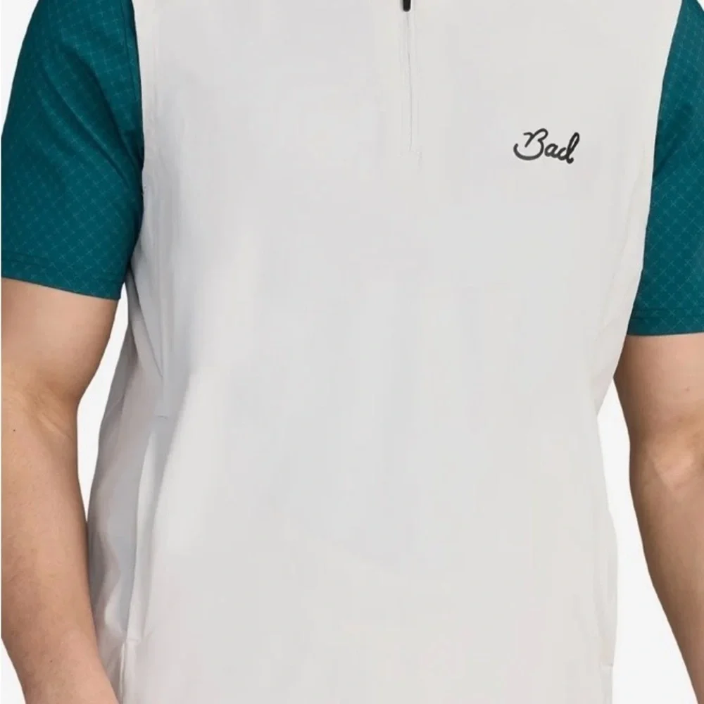 Men’s Bad Birdie Golf Kinetic Wind Vest Shirt Large MSRP $120